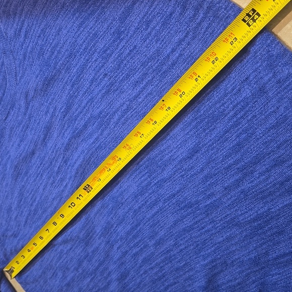 Anthropologie Moth Doman Sleeve Tunic Sweater Blue L - Picture 6 of 9